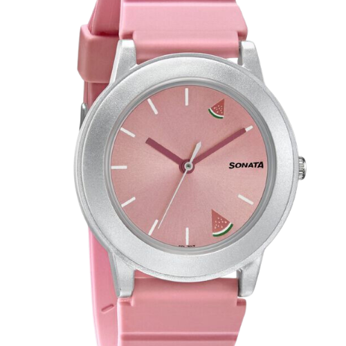 Sonata Play Pink Dial Women