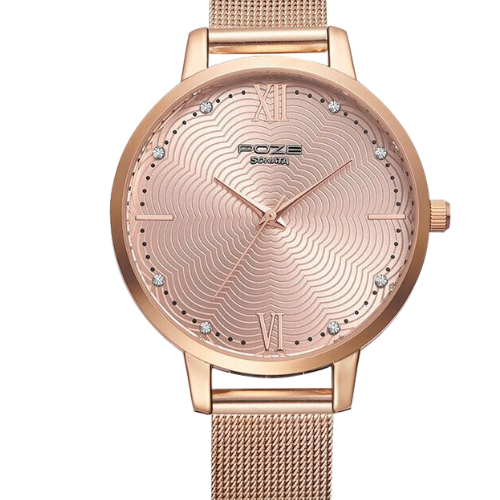Poze by Sonata Quartz Analog Pink Dial