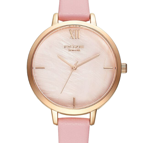 Poze by Sonata Quartz Analog Pink Dial