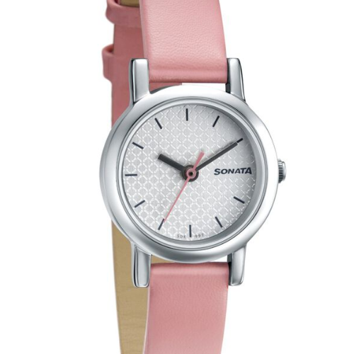 Sonata Splash White Dial Women Watch