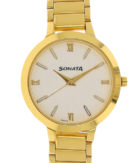 Sonata Elite Silver Dial Women Watch With Stainless Steel Strap