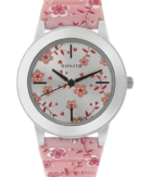 Sonata Sf By Sonata Silver Dial Women Watch With Plastic Strap