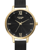 Poze by Sonata Quartz Analog Black Dial