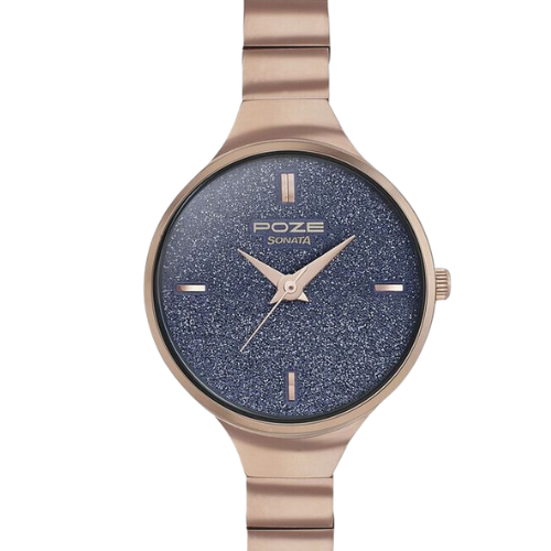 Poze by Sonata Quartz Analog Blue Dial