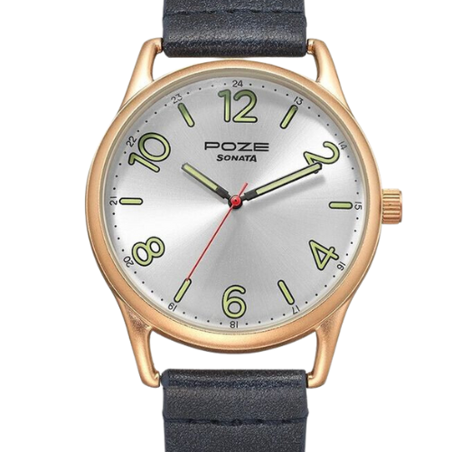 Poze by Sonata Quartz Analog Silver Dial