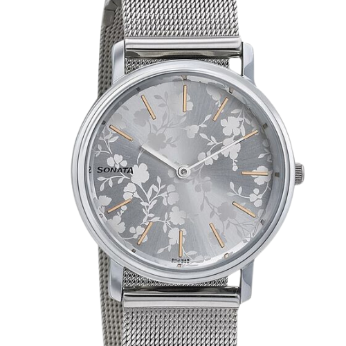 Sonata Silver Lining Silver Dial