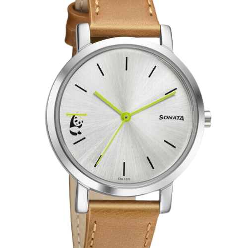 Sonata Play Silver Dial Women Watch