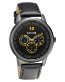 Sonata Quartz Analog Black Dial