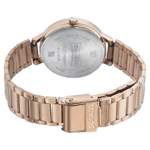 NS8141WM02 Sonata Play Purple Dial Women Watch With Stainless Steel Strap 5 Sonata Play Purple Dial