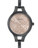 Sonata Onyx Pink Dial Women Watch With Stainless Steel Strap