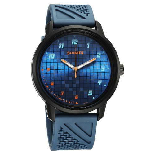 Sonata Volt Quartz Analog Multicoloured Dial