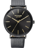 Sonata Poze Quartz Analog Black Dial