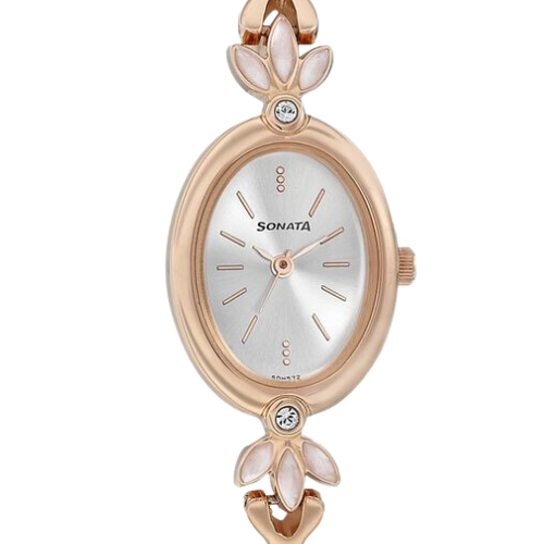 Sonata Blush Silver Dial