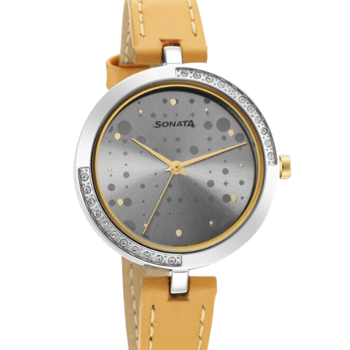 Sonata Utsav Grey Dial