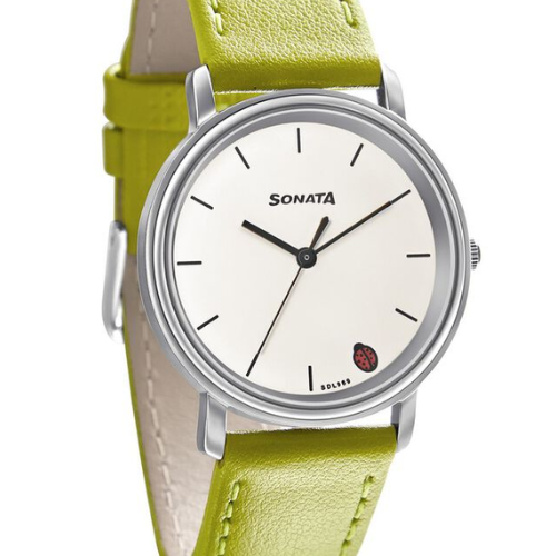 Sonata Play White Dial