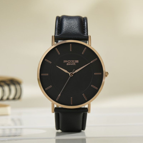 SP70027WL02W Sonata Poze Quartz Analog Black Dial Leather Strap Watch for Men 3 Untitled design 364