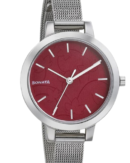 Sonata Silver Lining Red Dial