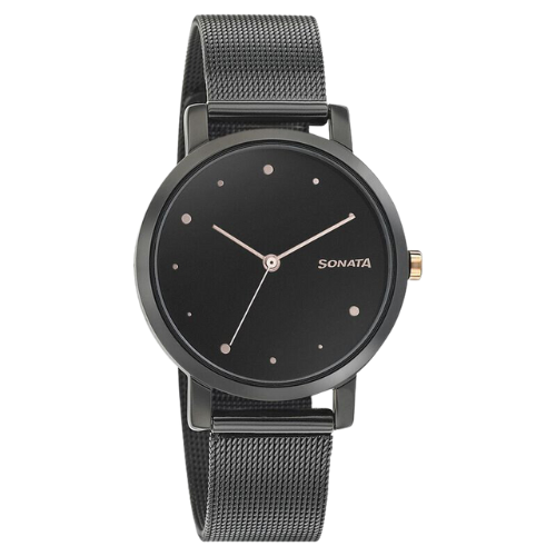 Sonata Onyx Black Dial Women Watch