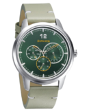 Sonata Quartz Analog Green Dial