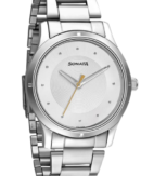 Sonata Women of Steel Silver Dial