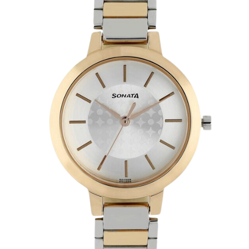 Sonata Blush Silver Dial