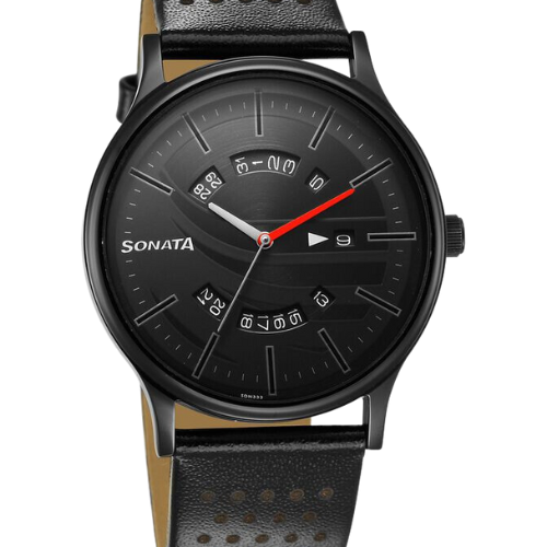 Sonata RPM Black Dial