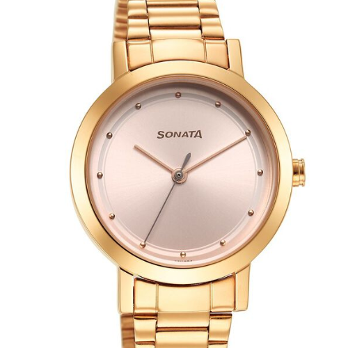 Sonata Ladies Essentials Pink Dial