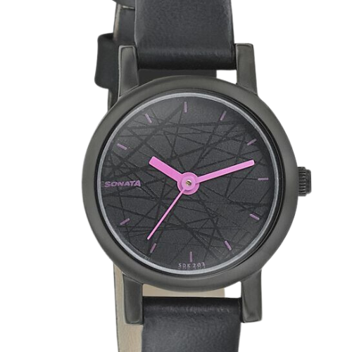 Sonata Onyx Black Dial Women Watch