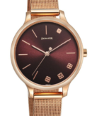 Sonata Play Maroon Dial Watch for Women