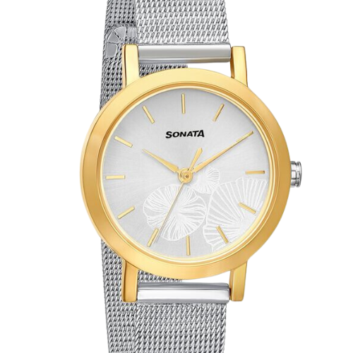 Sonata Linnea Silver Dial Women Watch