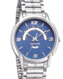 Sonata RPM Quartz Analog with Day and Date Blue Dial
