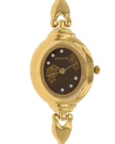 Sonata Quartz Analog Brown Dial