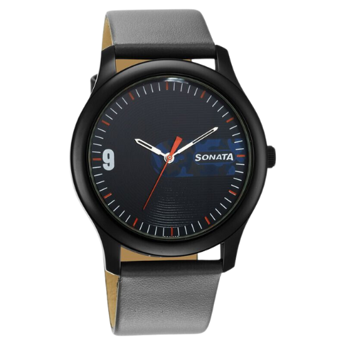 Sonata Quartz Analog Blue Dial