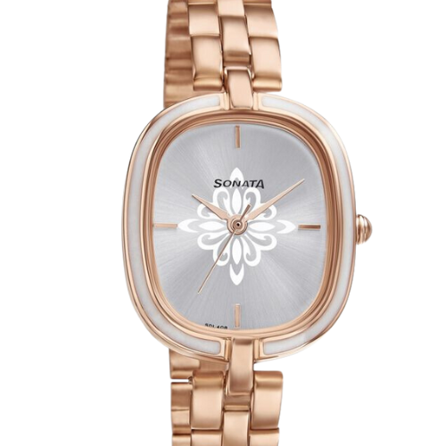 Sonata Wedding Silver Dial Women Watch