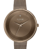 Sonata Poze Quartz Analog Brown Dial