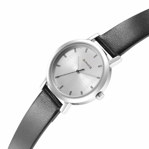 NS8174SL01 Ladies Essentials Silver Dial Leather Strap Watch for Women 3 Untitled design 5 115