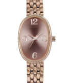 Sonata Poze Quartz Analog Rose Gold Dial Metal Strap Watch for Women