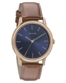 Sonata Beyond Gold Quartz Analog Blue Dial