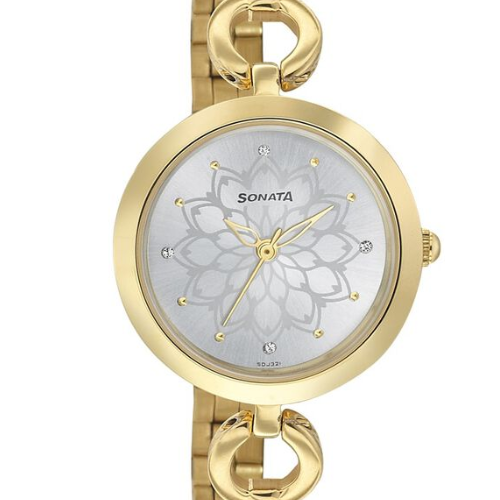 Sonata Wedding Silver Dial Women Watch