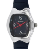 SF Quartz Analog Blue Dial Plastic Strap Watch for Women
