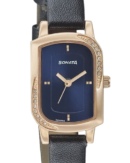 Sonata Blush Blue Dial Women Watch With Leather Strap