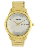 Sonata Quartz Analog White Dial Stainless Steel Strap Watch for Men
