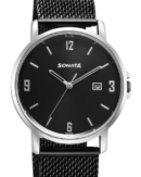 Sonata Quartz Analog Black Dial Watch for Men