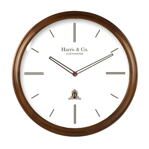 HARRIS & CO. CLOCKMASTERS Luxury Wooden Minimalist Design