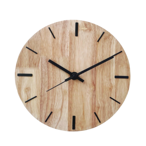 Space WeDecor, Premium Wood Handcrafted Wall Clock(