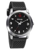 Sonata Smart Plaid Quartz Analog Black Dial
