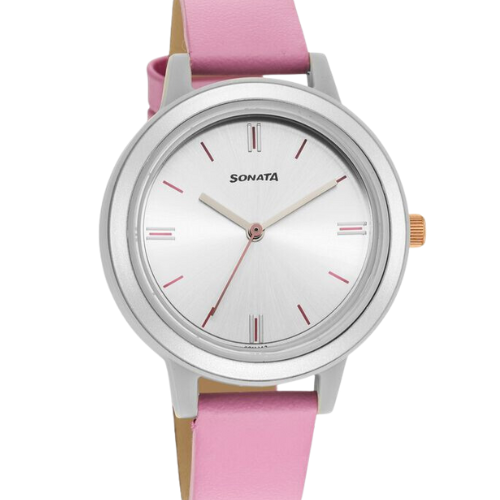Sonata Pop Silver Dial Women Watch