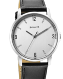 Sonata Quartz Analog Silver Dial Watch for Men