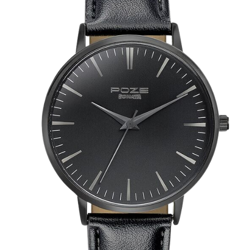 Sonata Poze Quartz Analog Black Dial