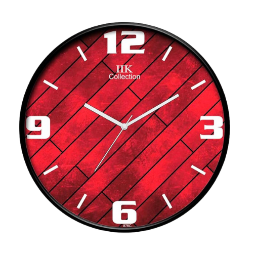 IIK COLLECTION Designer Analogue Round Wall Clock